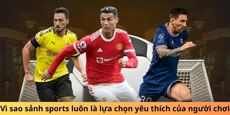 Vì sao sảnh sports luôn là phương án yêu thích của hội viên